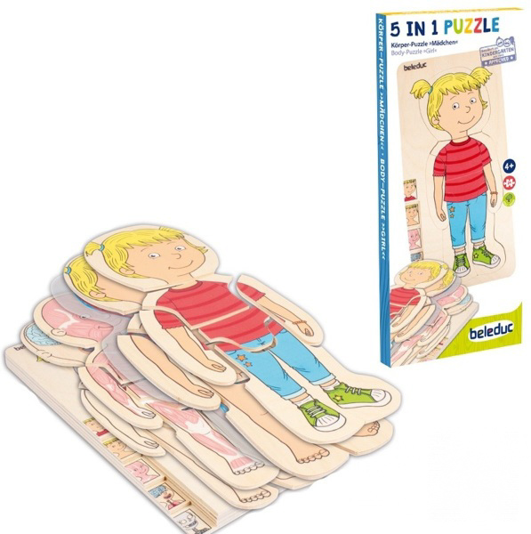 Beleduc – Puzzle Telo dievčatko