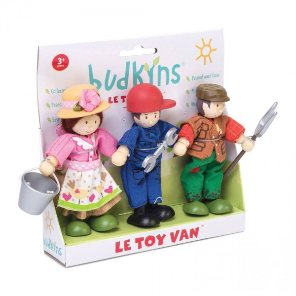Le Toy Van – Farmári postavičky set 3ks
