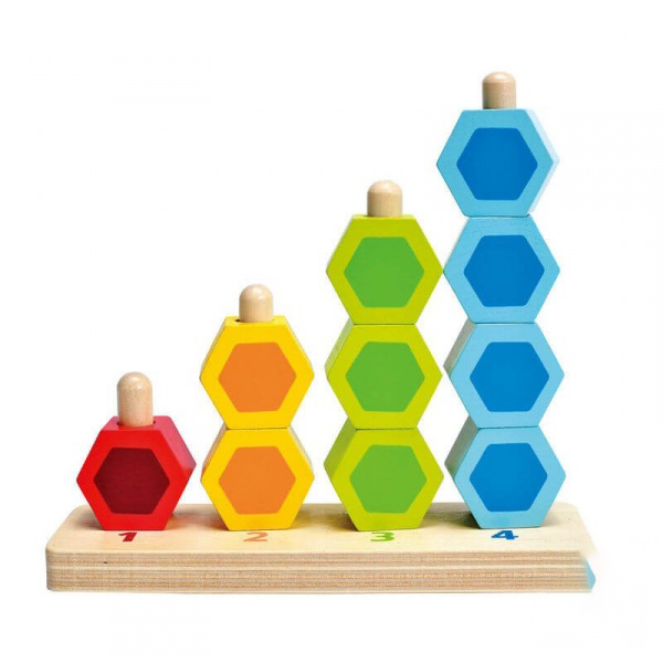 Hape – Nastrkovanie Farby