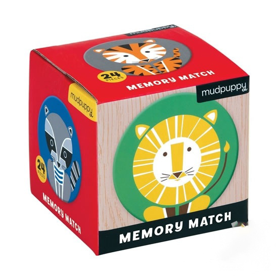 Mudpyppy – Mini Memory Game: Geometric Animals/Pexeso: Zvířata